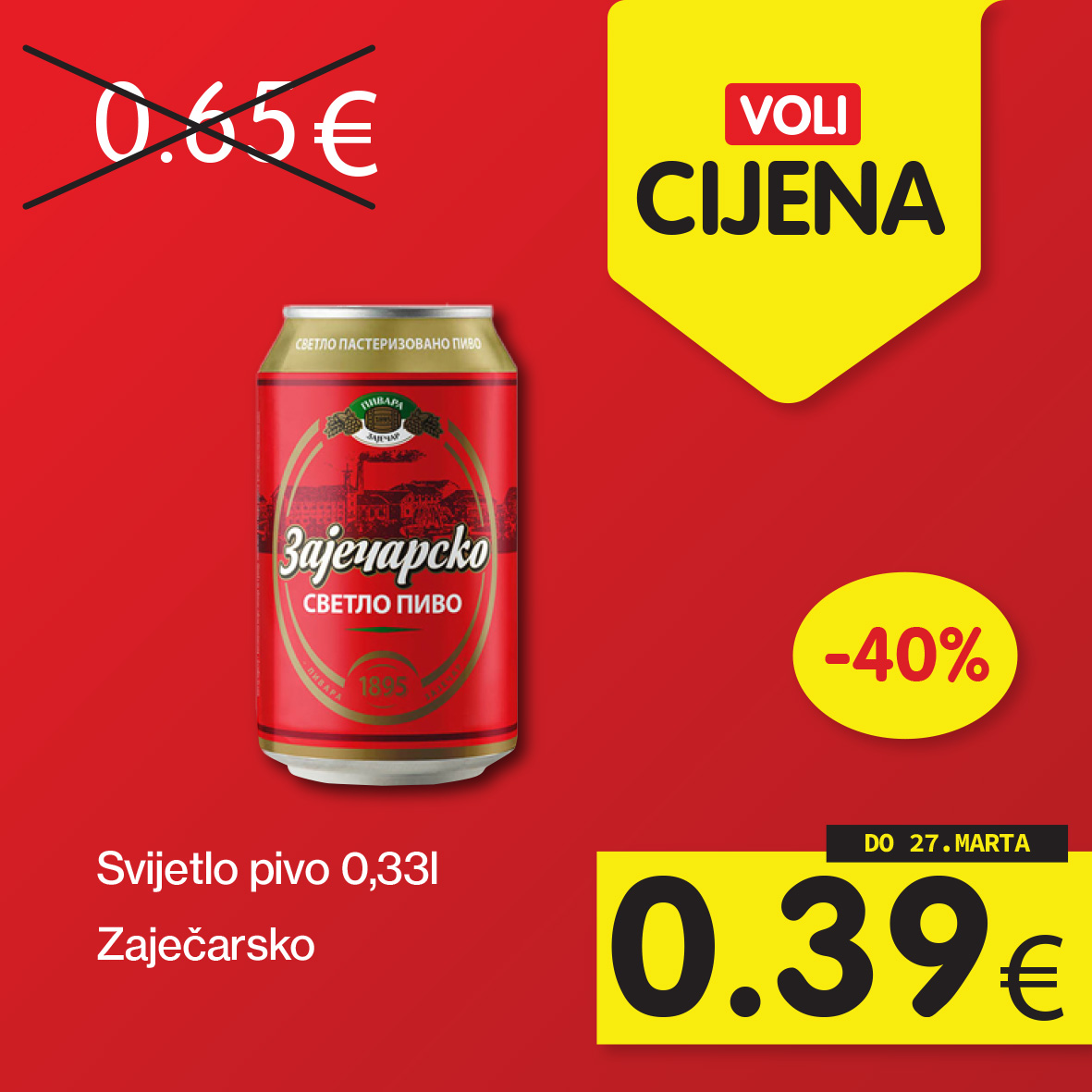 Voli cijene- najniže cijene na tržištu