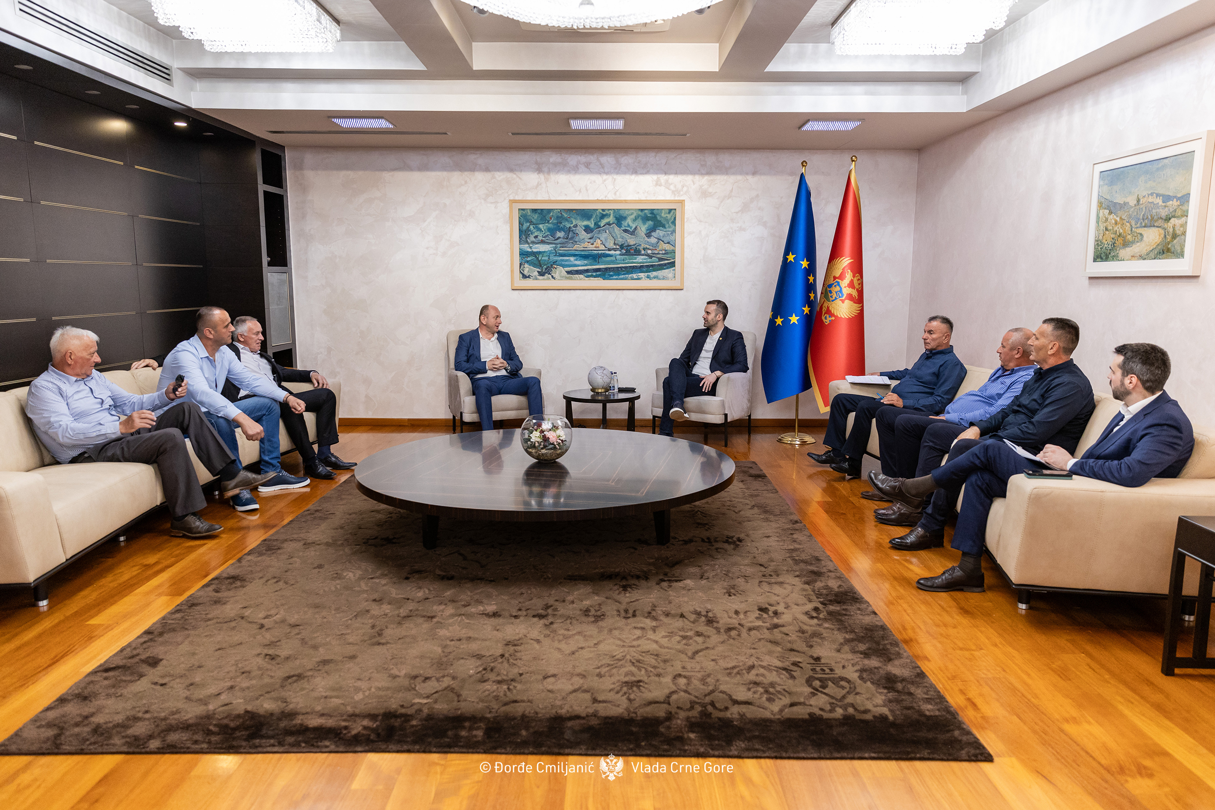 Spajić sa Kneževićem razgovarao o kolektoru u Botunu