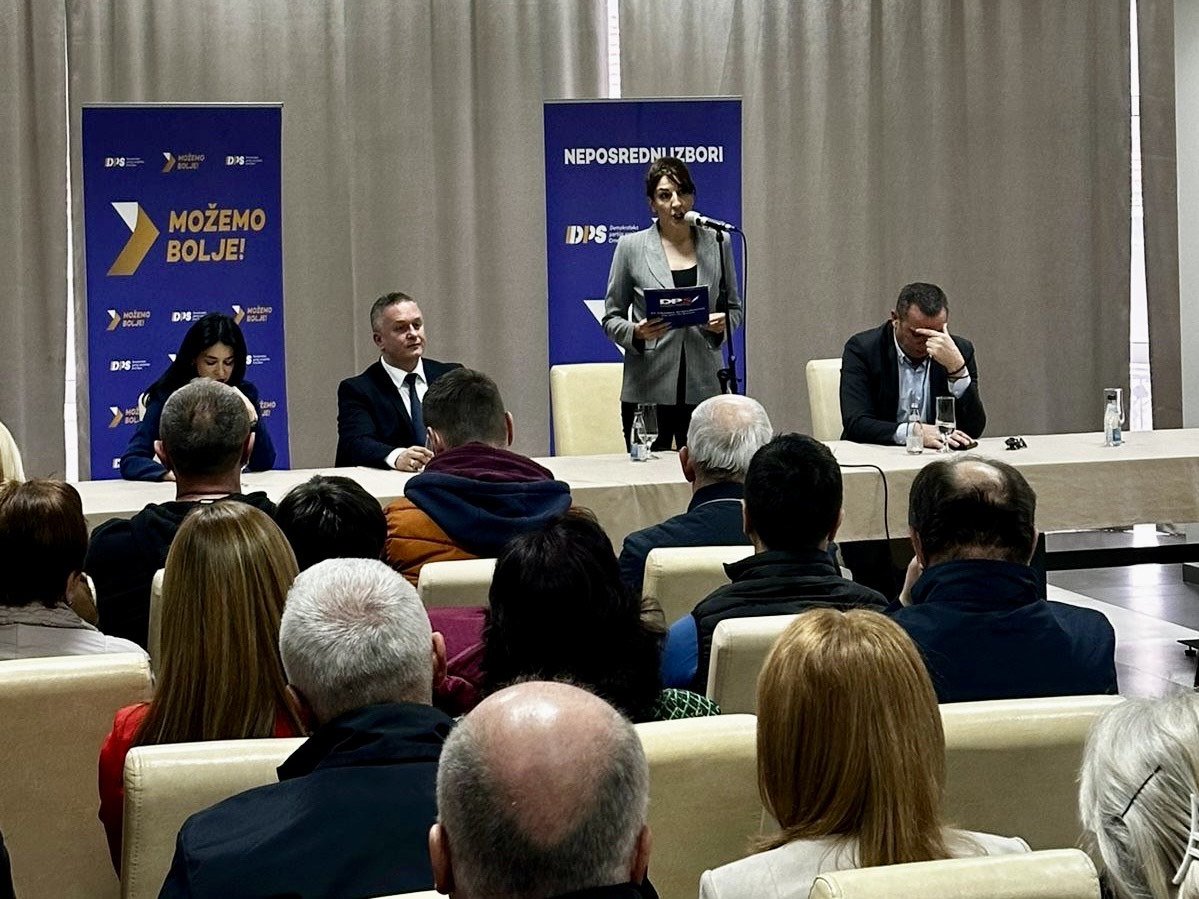 Tribina DPS-a u Pljevljima: Vratićemo se na tron