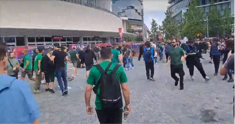 Haos u Berlinu, turski i grčki navijači se potukli pred početak Final Foura Eurolige! (VIDEO)