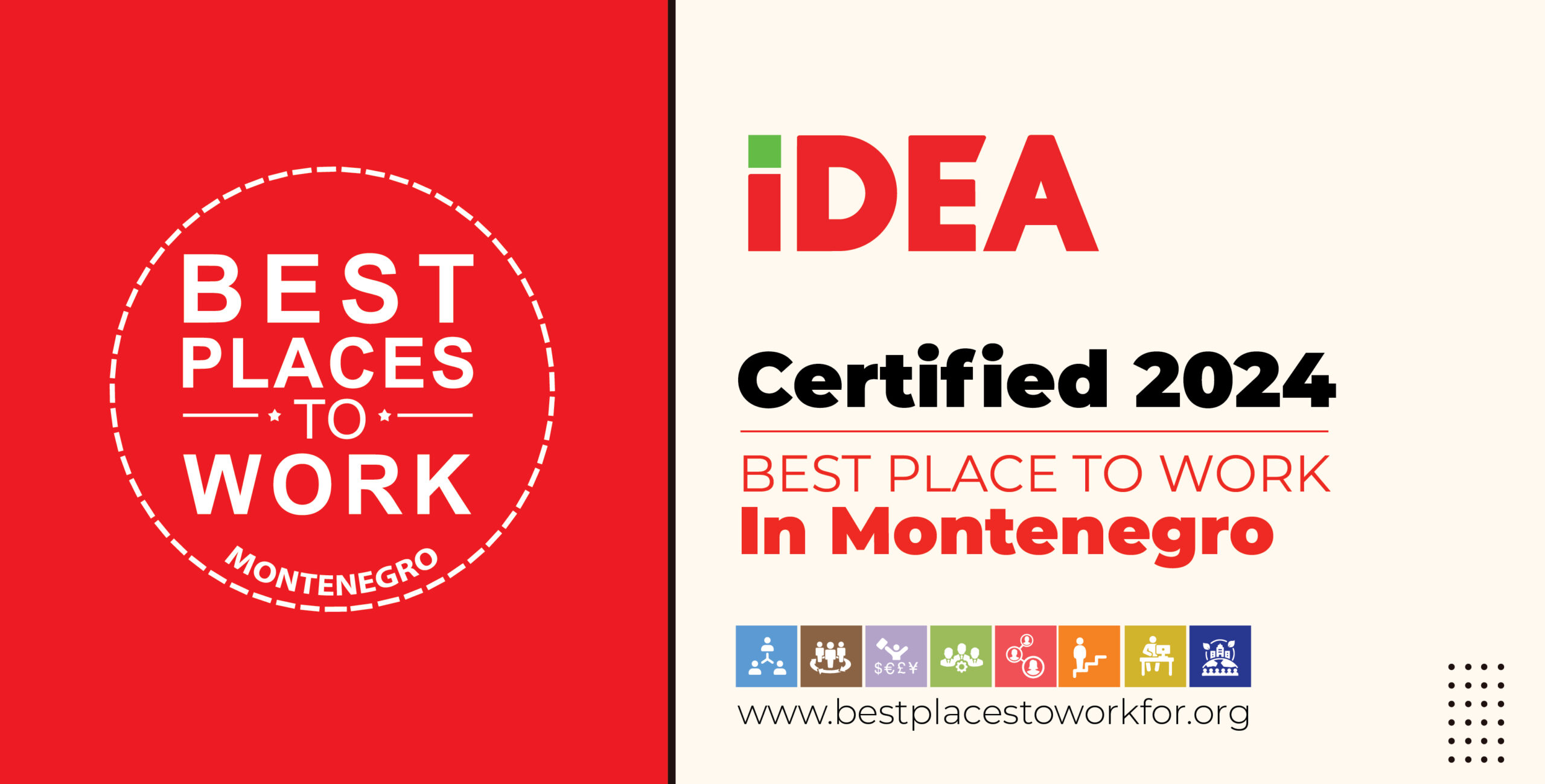 Idea-CG kao dio Fortenova grupe dobila setifikat Best Place to Work