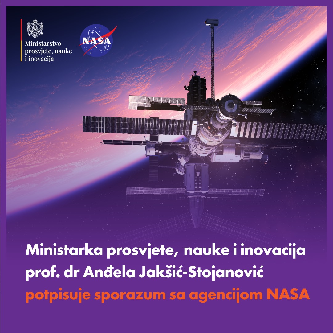 MPNI potpisuje sporazum sa Američkom svemirskom agencijom (NASA)
