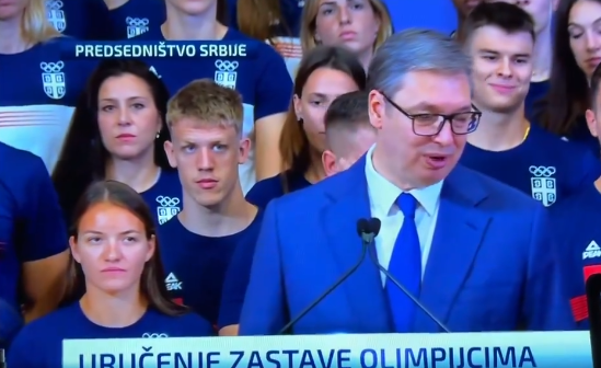 Vučić srpskim olimpijcima: Vašim uspjesima radovaće se i u Beranama, Pljevljima…