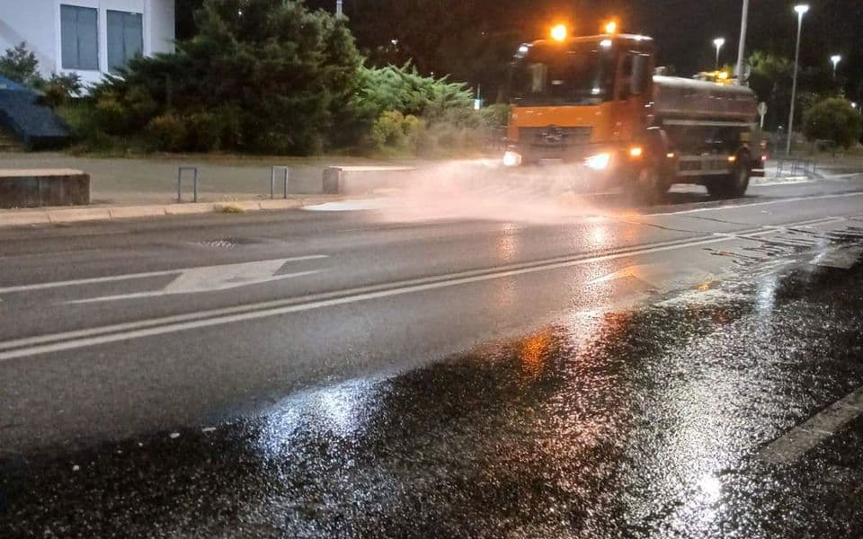 Akcija pranja ulica u Podgorici