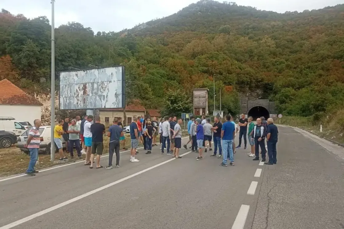 Nova blokada tunela Budoš