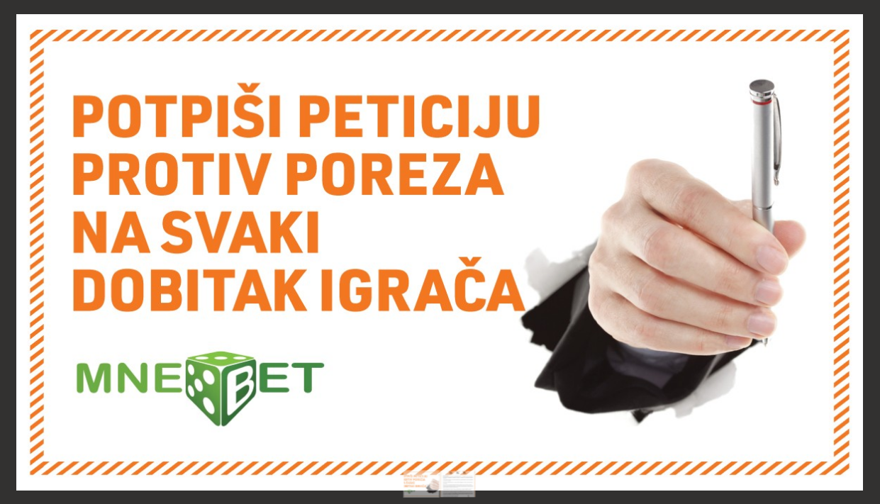 Potpiši peticiju protiv poreza na svaki dobitak igrača