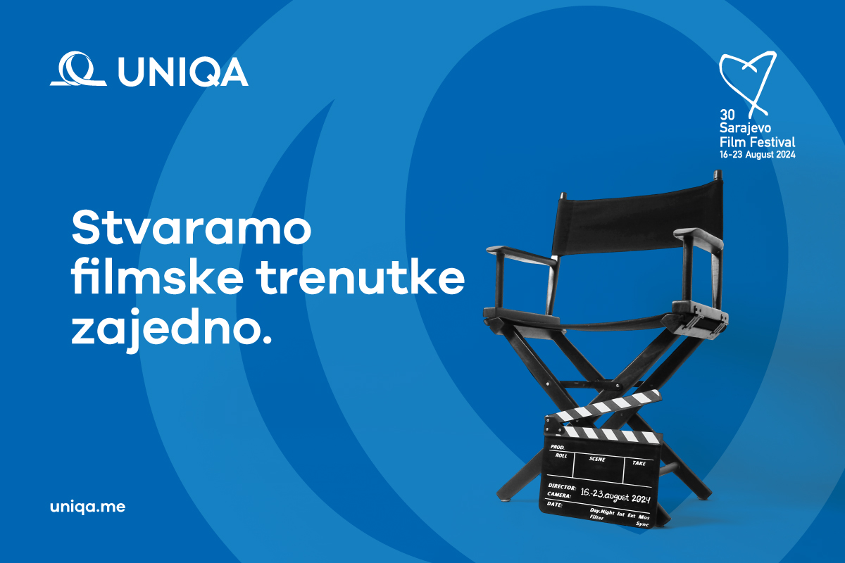 UNIQA ekskluzivni sponzor i osiguravač 30. Sarajevo Film Festivala