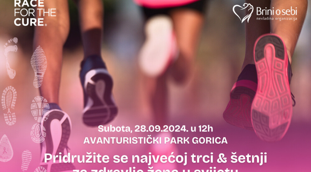 Race for the cure na brdu Gorica 28. septembra