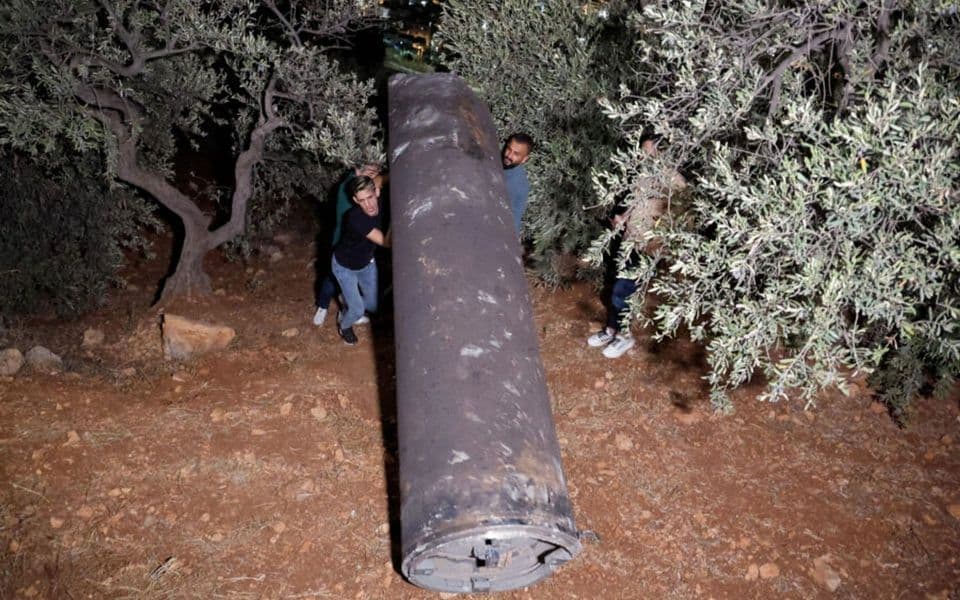 Palestinci pronašli projektil nakon iranskog napada na Izrael