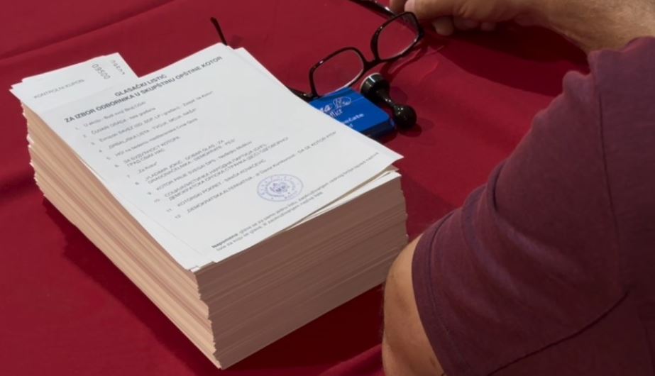 Kotor: U utorak se ponovo glasa na jednom biračkom mjestu, za ostala odbijeni prigovori
