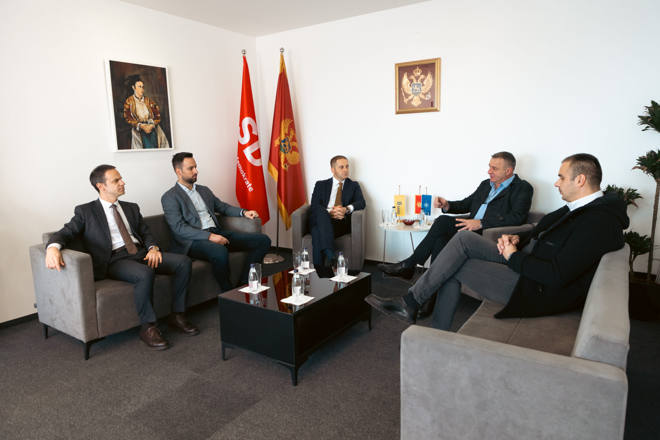 Šehović, Mugoša i Zirojević sa Sindikatom uprave i pravosuđa: Podrška inicijativama za poboljšanje statusa zaposlenih u javnoj upravi