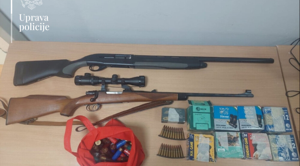 UP: Građani juče dobrovoljno vratili 20 komada oružja, 12 ručnih bombi, municiju…