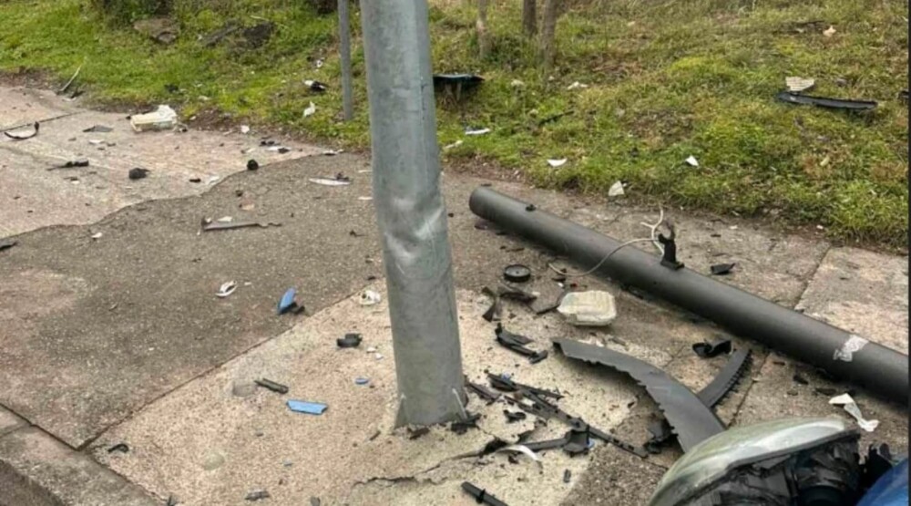 Zbog udesa oštećen veliki broj stubova javne rasvjete i semaforske signalizacije u Podgorici
