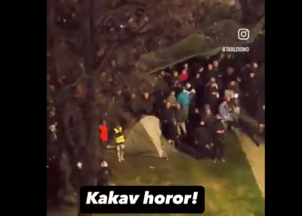 &#8220;Kakav horor&#8221;: Komentari na društvenim mrežama o sinoćnjim prizorima iz Pionirskog parka, navodni studenti danas napuštaju pozicije