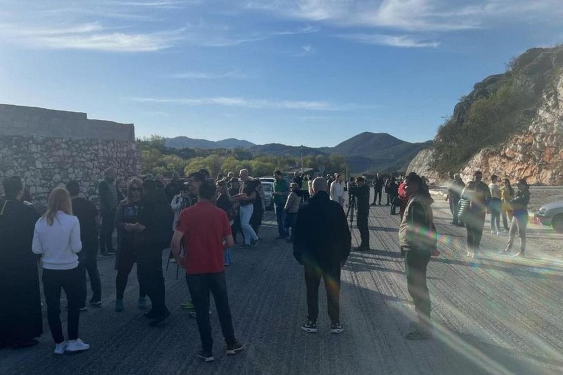 Odbornici parlamenta Prijestonice pridružili se blokadi Kruševog ždrijela na Cetinju