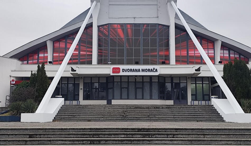 U ponedjeljak će biti zatvoren parking prostor kod Mtel dvorane “Morača”