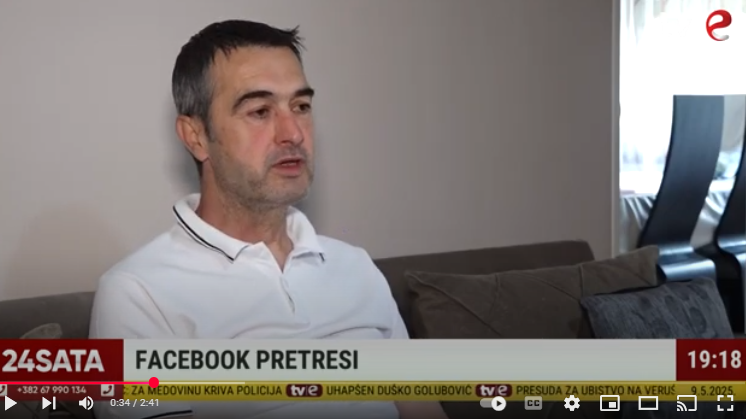 Trubljanin: Trideset policajaca izvelo filmsku akciju zbog objave na Fejsbuku, morao sam da potražim ljekarsku pomoć