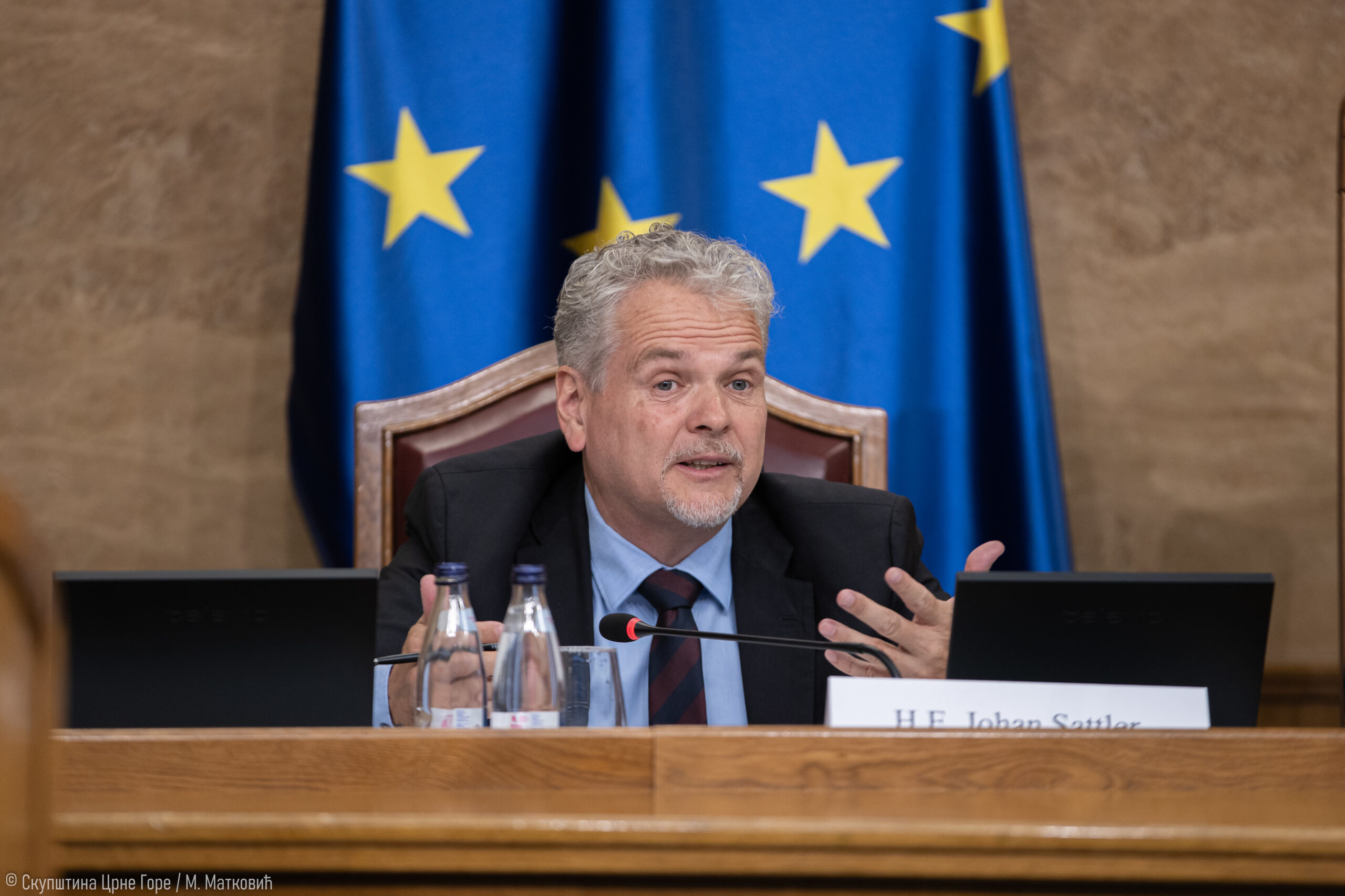 Johan Satler, Foto: Skupština CG