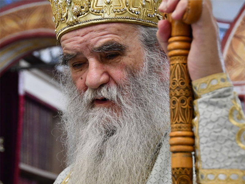 Amfilohije Radović (FOTO: Mitropolija crnogorsko primorska)