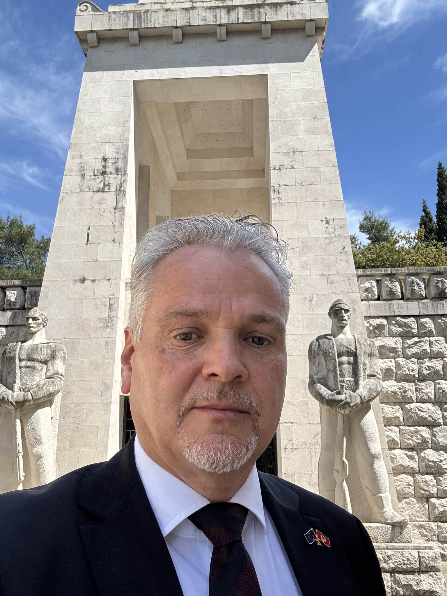 Satler: Ponosan sam što služim u Crnoj Gori, zemlji snažne antifašističke tradicije, koja je dala ogroman doprinos u borbi za oslobođenje Evrope