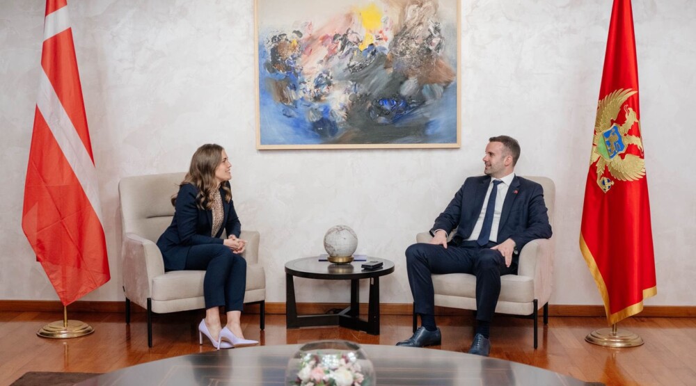 Spajić: Zatvaranje brojnih poglavlja do kraja 2025. zajednički cilj Crne Gore i Danske