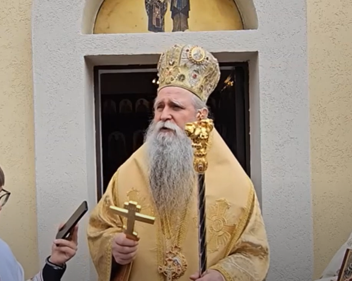 (VIDEO) Joanikije nabrajao slovenske narode, ali izostavio Crnogorce