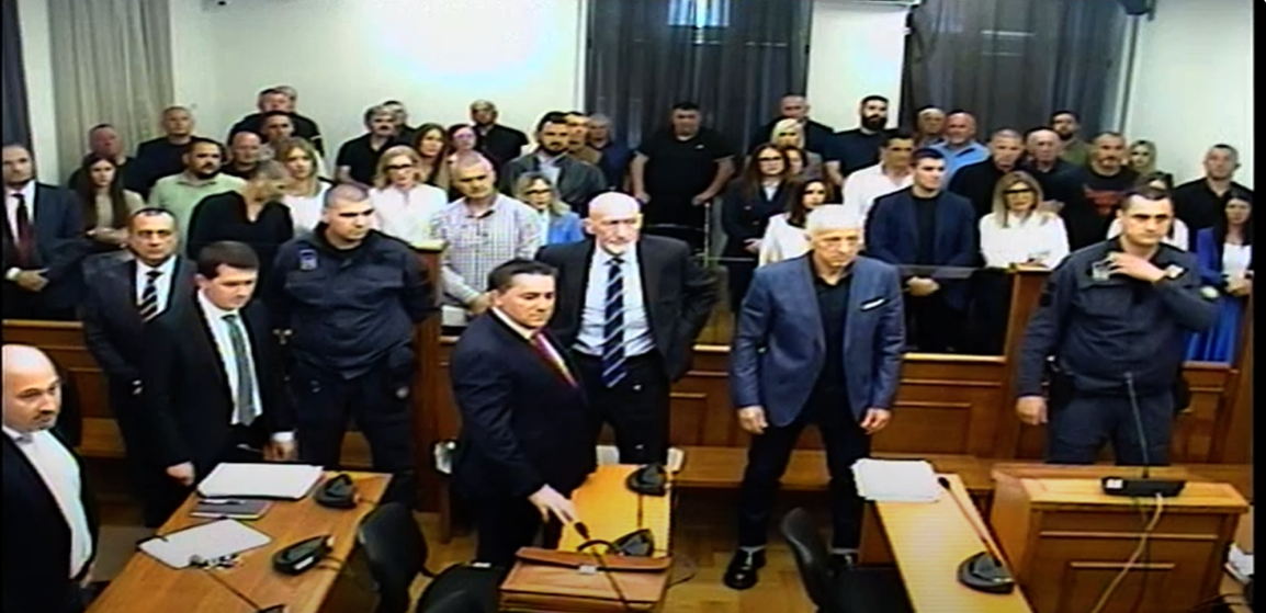 (VIDEO) Viši sud objavio snimak sa suđenja Lazoviću, Katniću i Čađenoviću