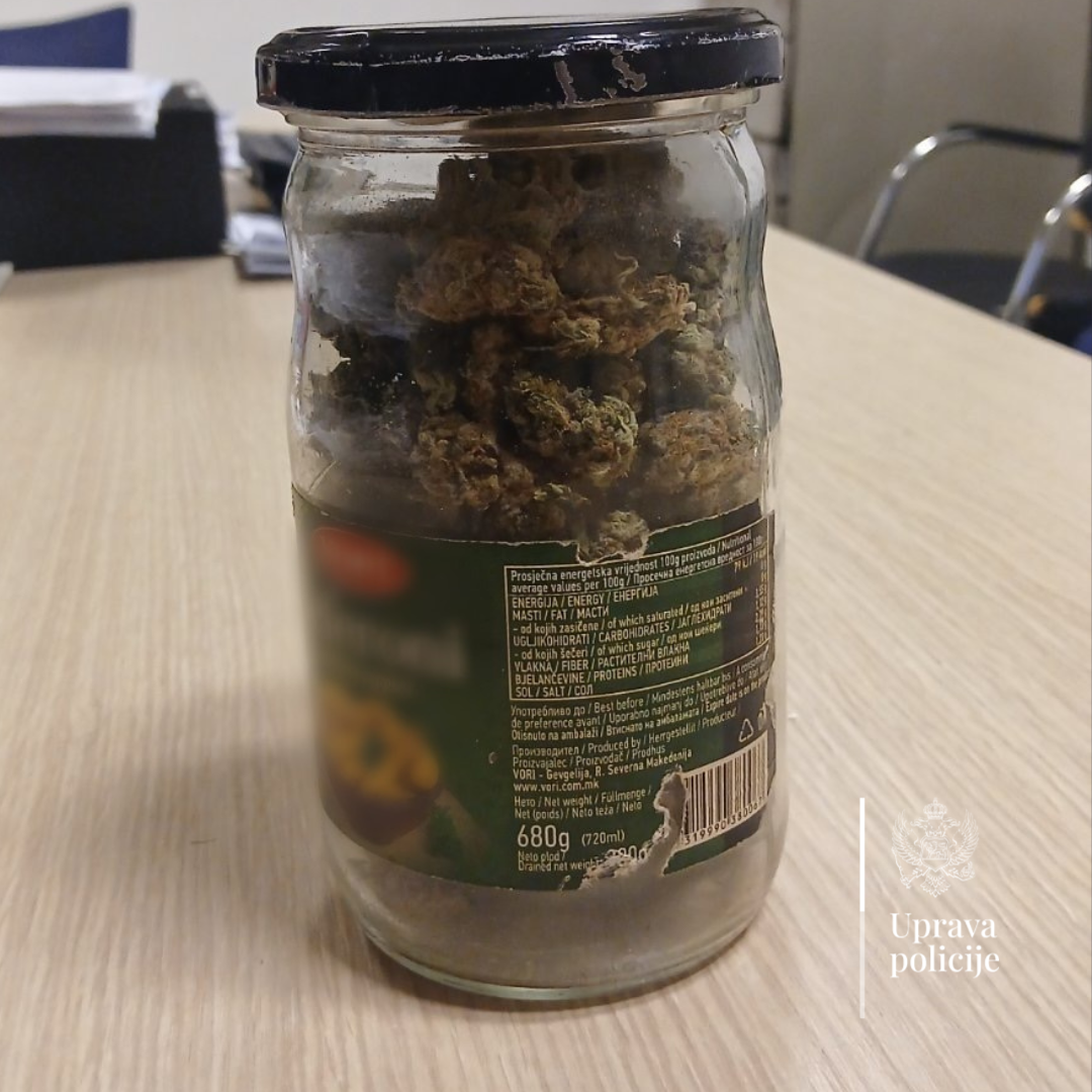 Hapšenja u Podgorici: Policija kod vozača pronašla marihuanu i THC