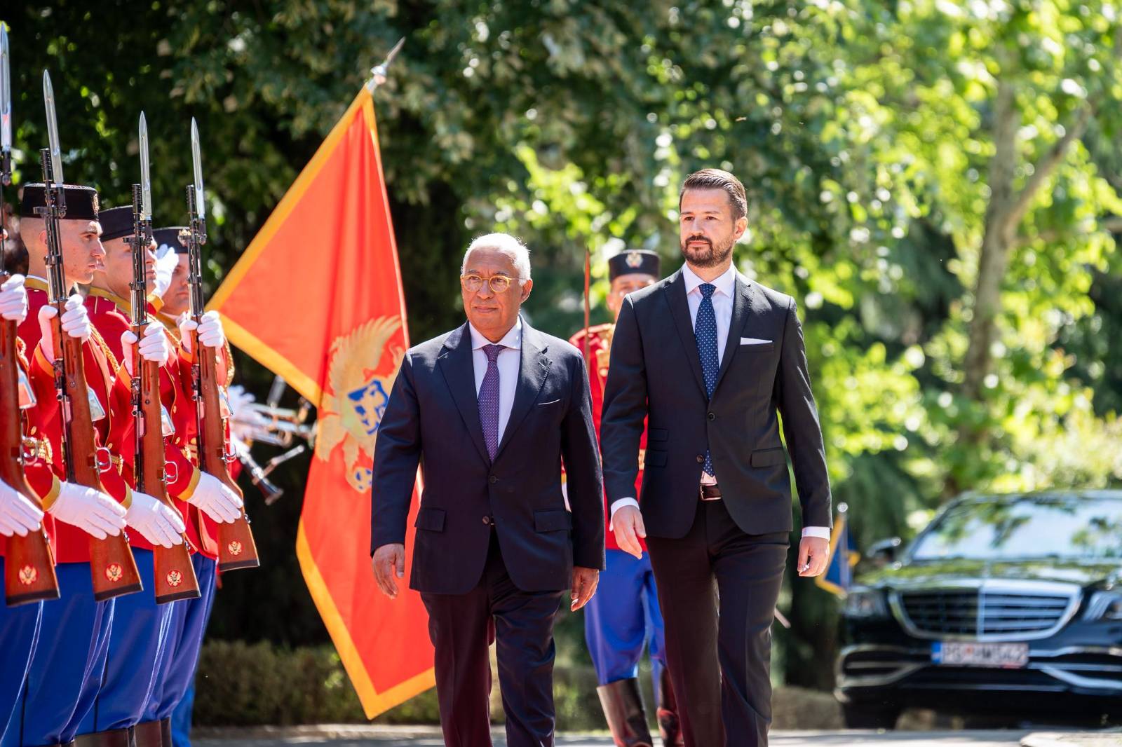 Milatović i Košta/ Foto: Kancelarija za odnose sa javnošću Predsjednika CG