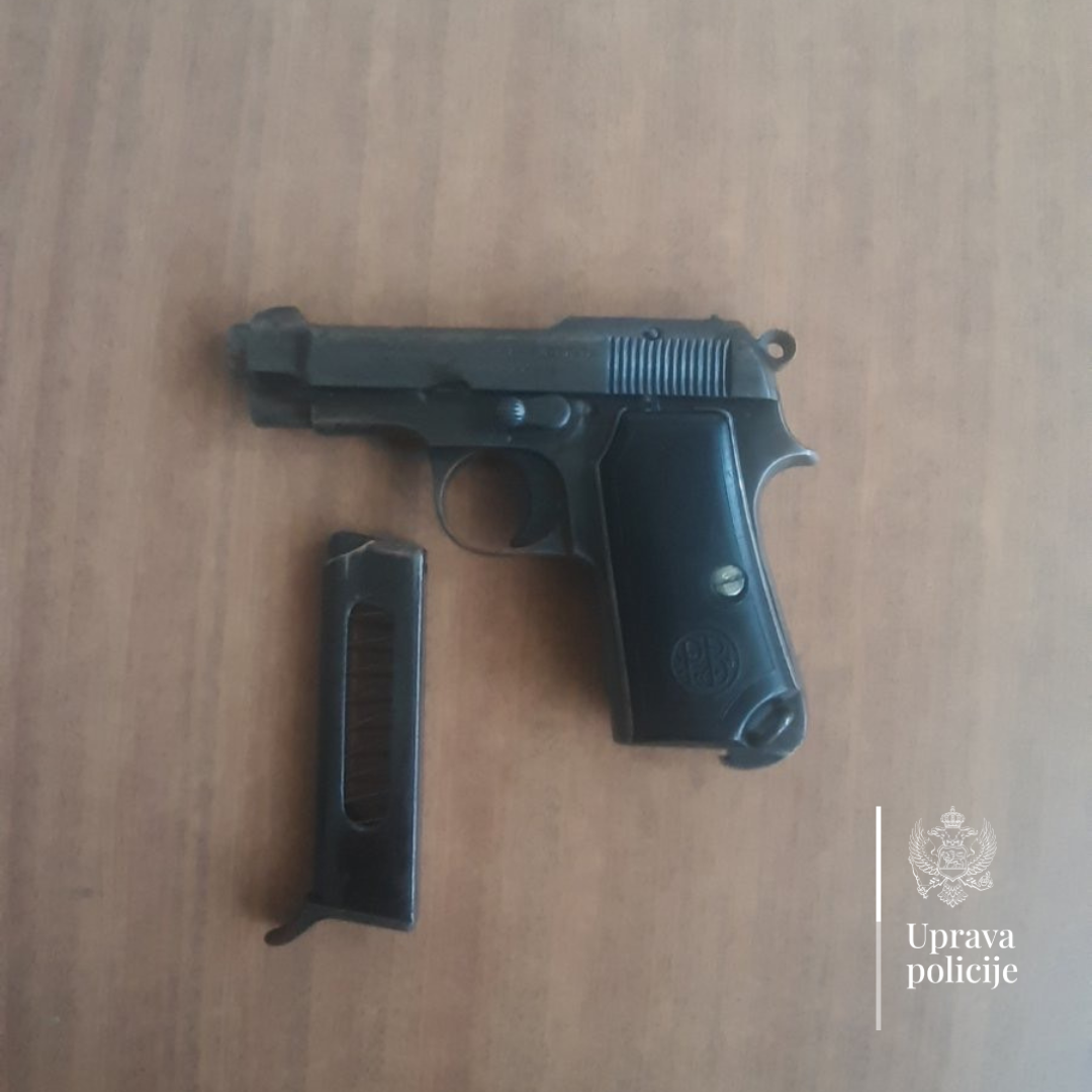 Krivične prijave protiv četiri osobe zbog nedozvoljenog držanja oružja u Beranama i Bijelom Polju