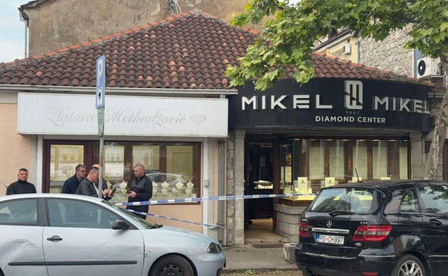 Uhapšen ”škaljarac”, osumnjičen za pljačku zlatare u Podgorici