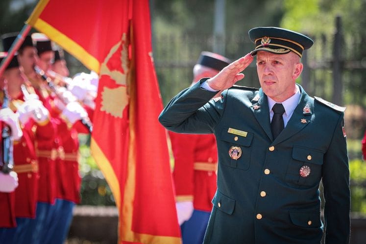 Vuksanović stupio na dužnost načelnika Generalštaba VCG