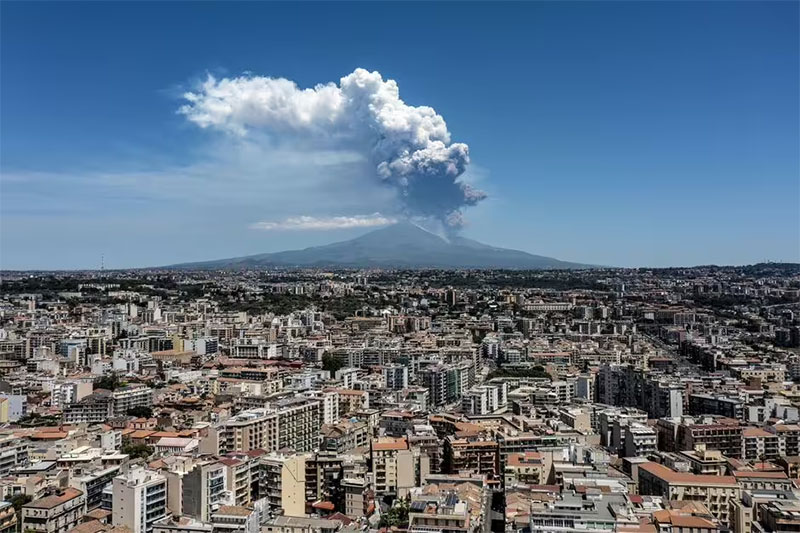 Etna erupcija 2. juna 2025. (Getty)
