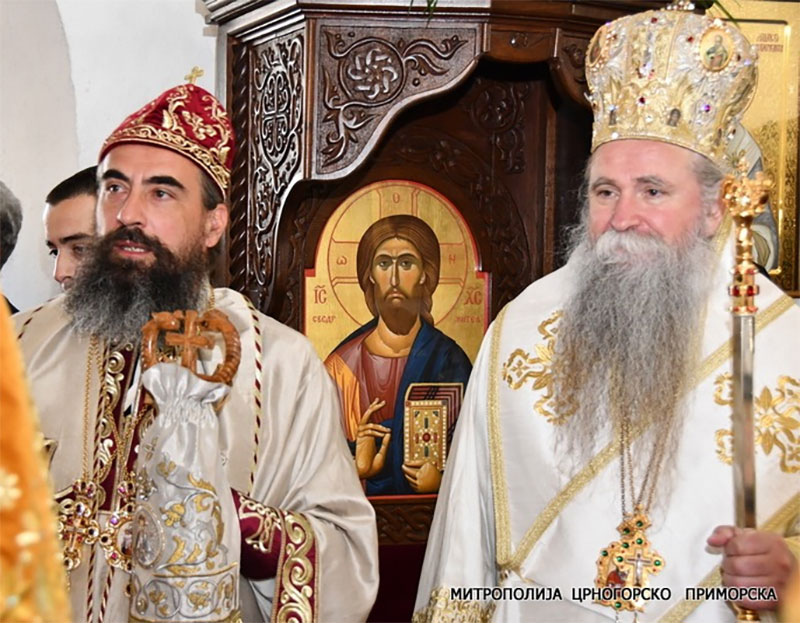 Joanikije Mićović i Metodije Ostojić (FOTO: MPC)