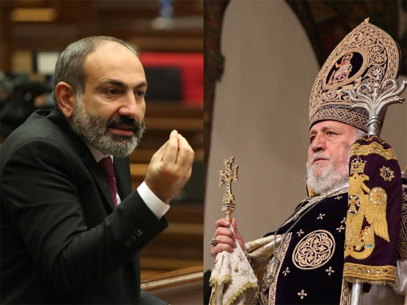Nikol Pašinjan i Garegin II