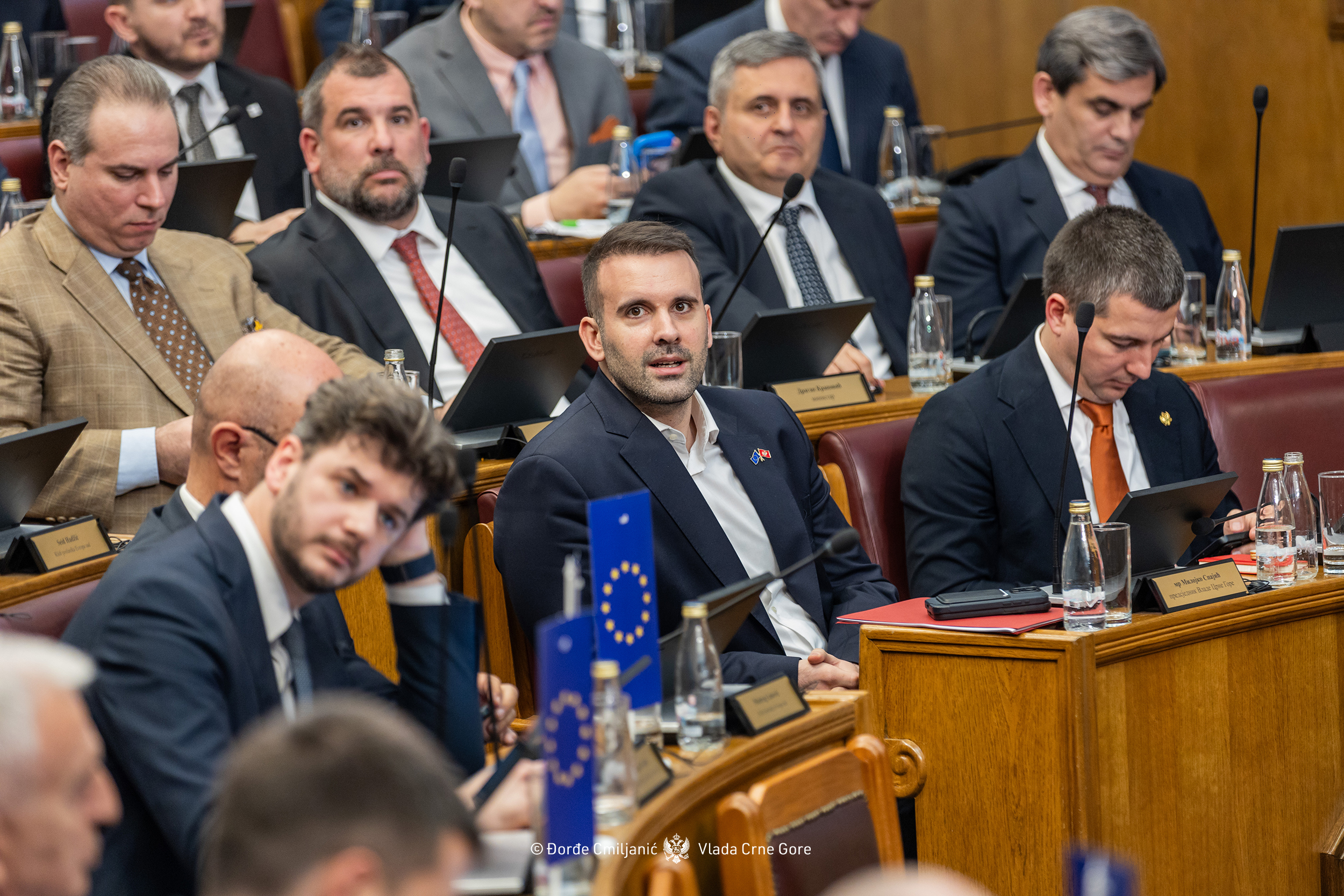 Skupštinna Crne Gore, 26. mart 2025. (FOTO: Vlada CG)
