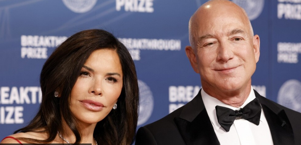 Loren Sančez i Džef Bezos; Foto: EPA-EFE/CAROLINE BREHMAN
