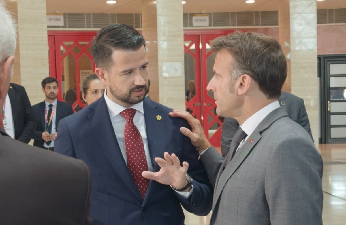 Milatović sa Makronom: Podrška Francuske mnogo znači
