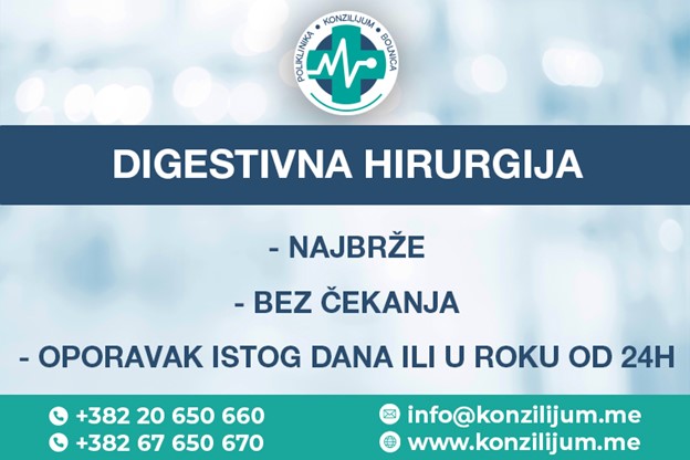 LAPAROSKOPSKA OPERACIJA ŽUČNE KESE I PREPONSKE KILE U BOLNICI KONZILIJUM