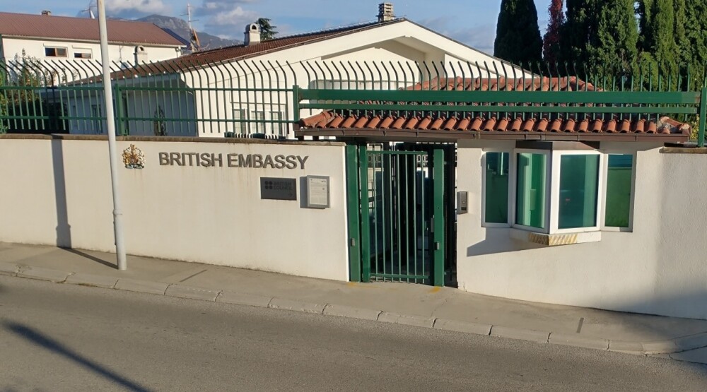Britanska ambasada, Foto: Nova M

