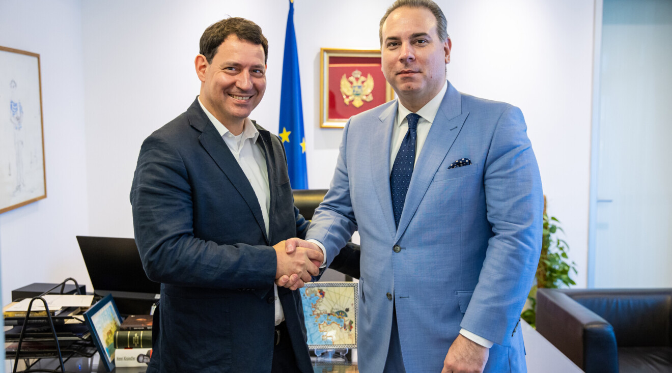 Ivanović primio specijalnog izaslanika Slovenije za Zapadni Balkan: Istaknuta uloga Crne Gore kao lidera evropske integracije u regionu