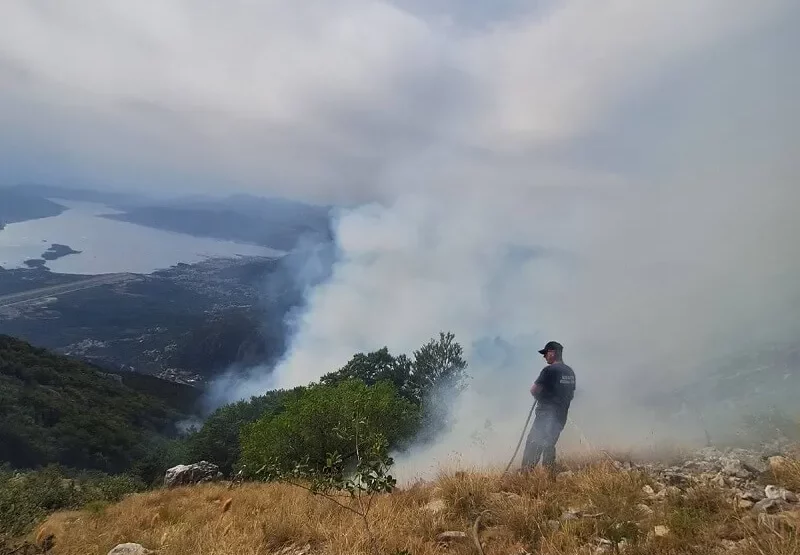 Foto: Služba zaštite i spašavanja Prijestonice Cetinje/ RTV Cetinje