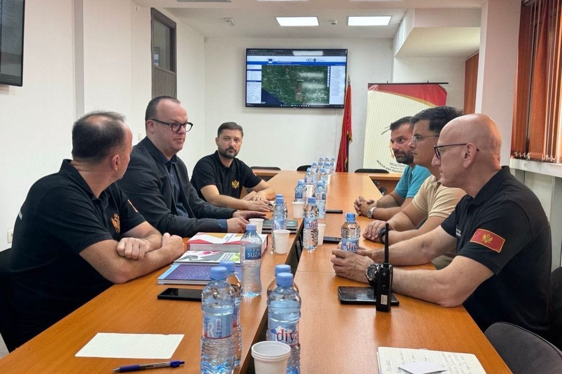 Šaranović i Ćulafić obišli Direktorat za zaštitu i spašavanje: Nabavka meteorološkog radara je imperativ