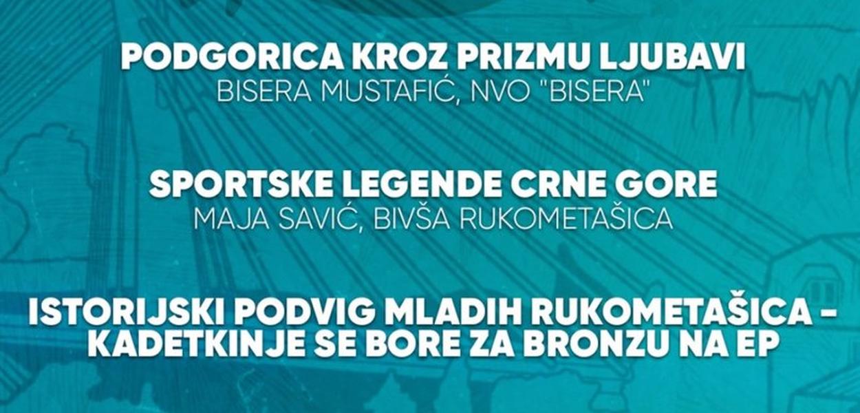 U večernjoj emisiji Ljetnjeg programa: Od srca Podgorice do najvećih svjetskih modnih pista