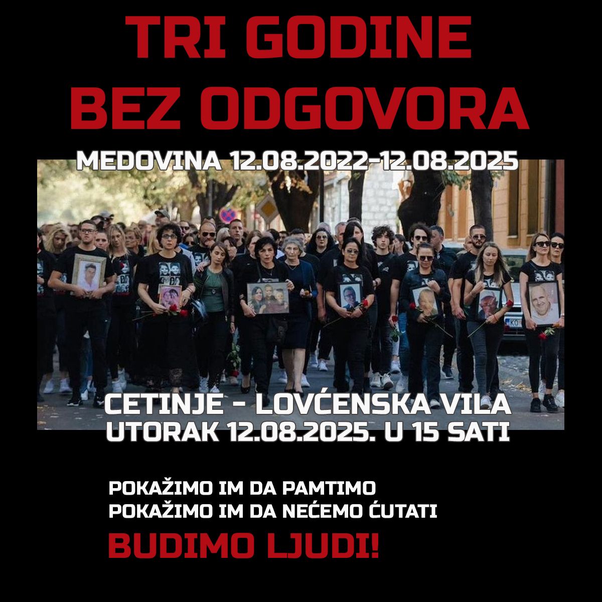 Foto: Građani Cetinja