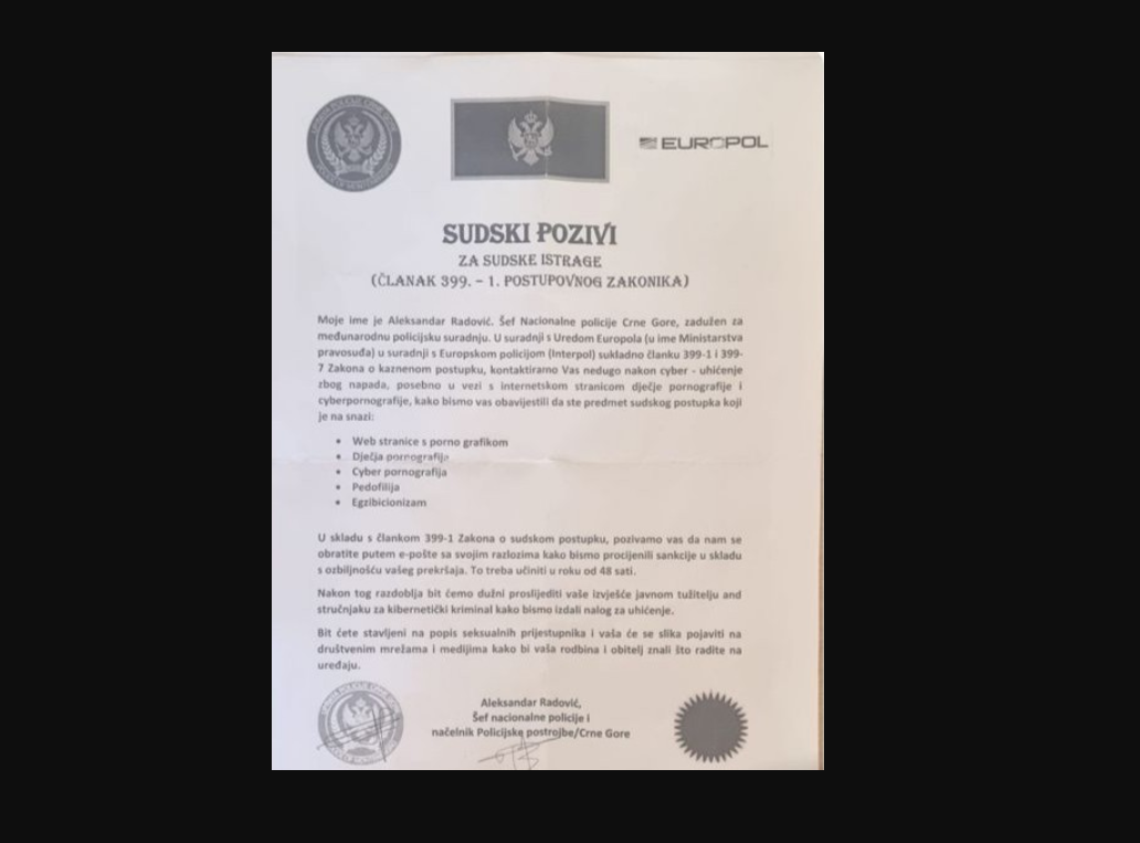Foto: Uprava policije