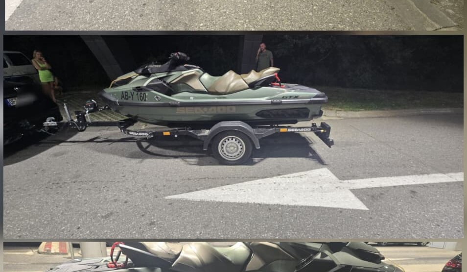 Na GP Dobrakovo oduzet vodeni skuter