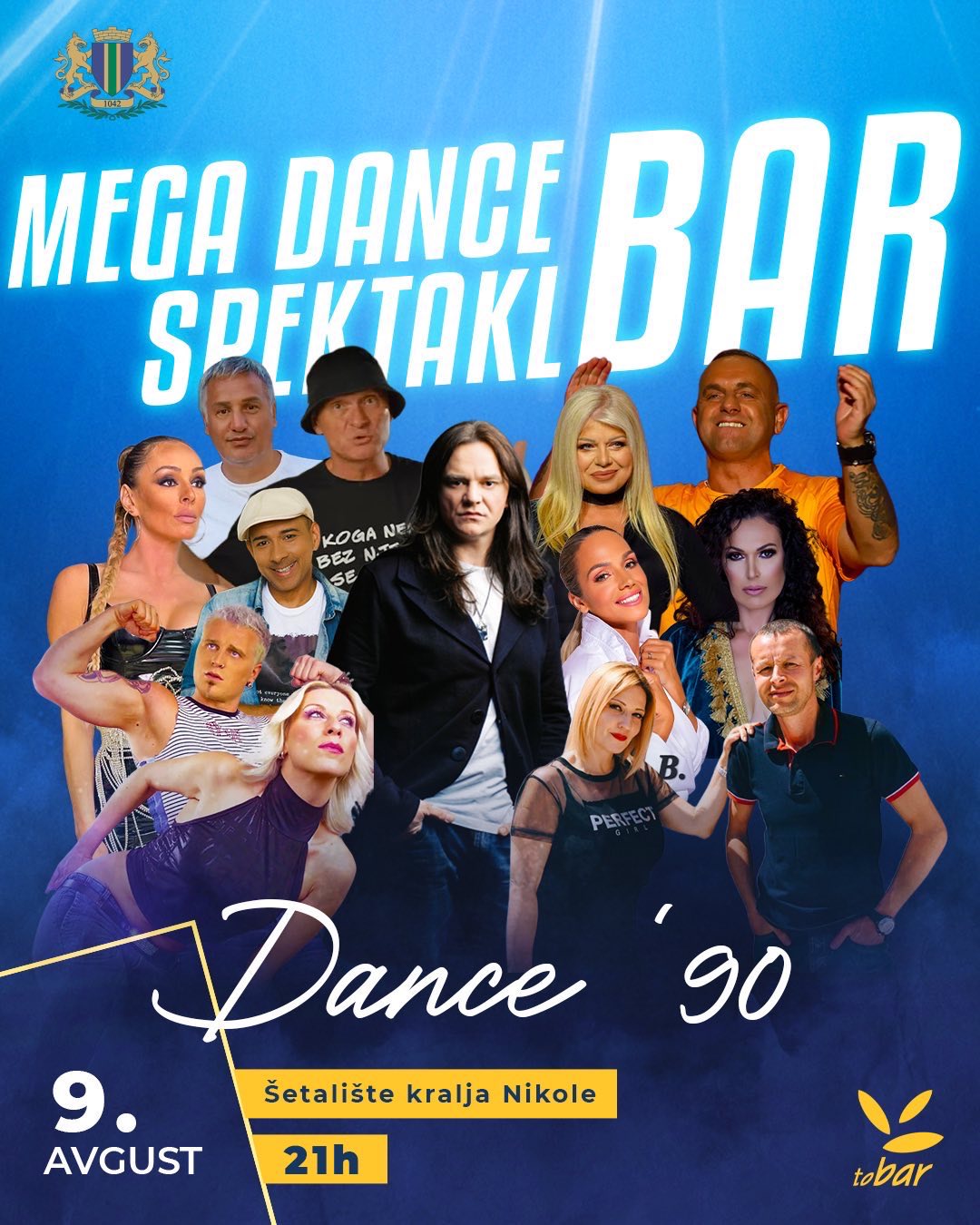 Mega Dance spektakl 9. avgusta na Šetalištu kralja Nikole u Baru