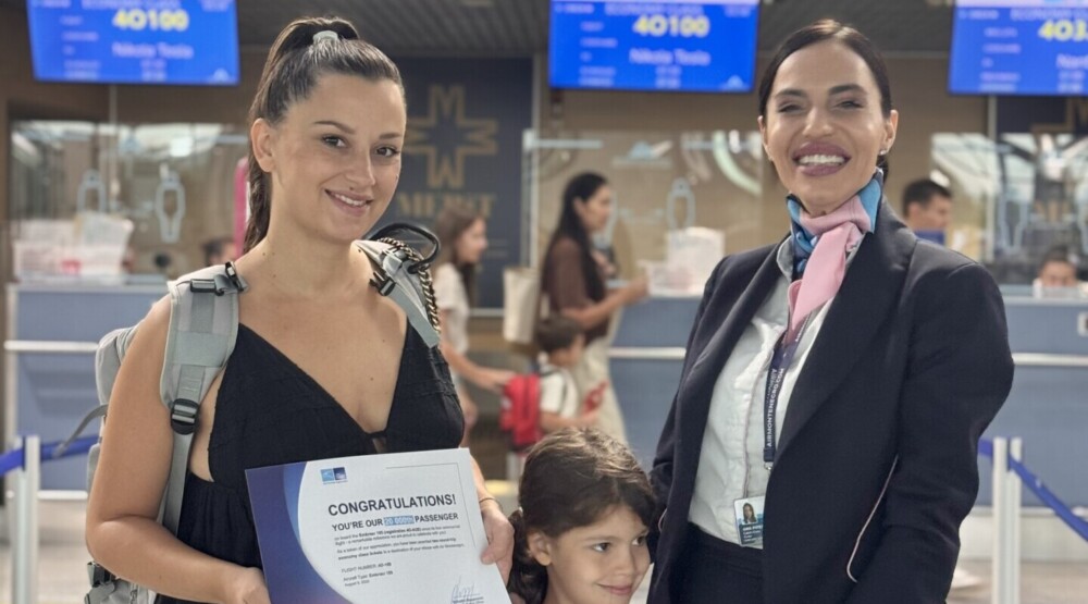 Novi avion Air Montenegra prevezao 20.000 putnika