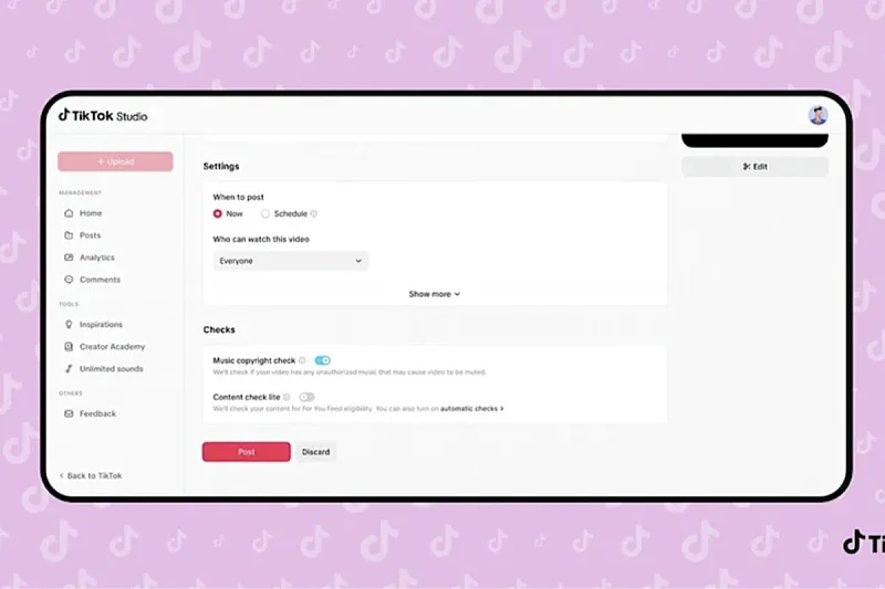 TikTok testira funkciju “content check” za kreatore
